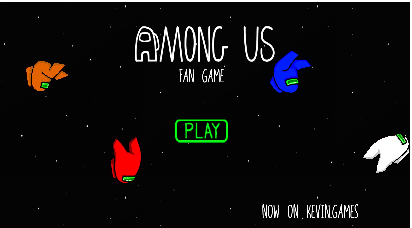 HTML Game Amoungus