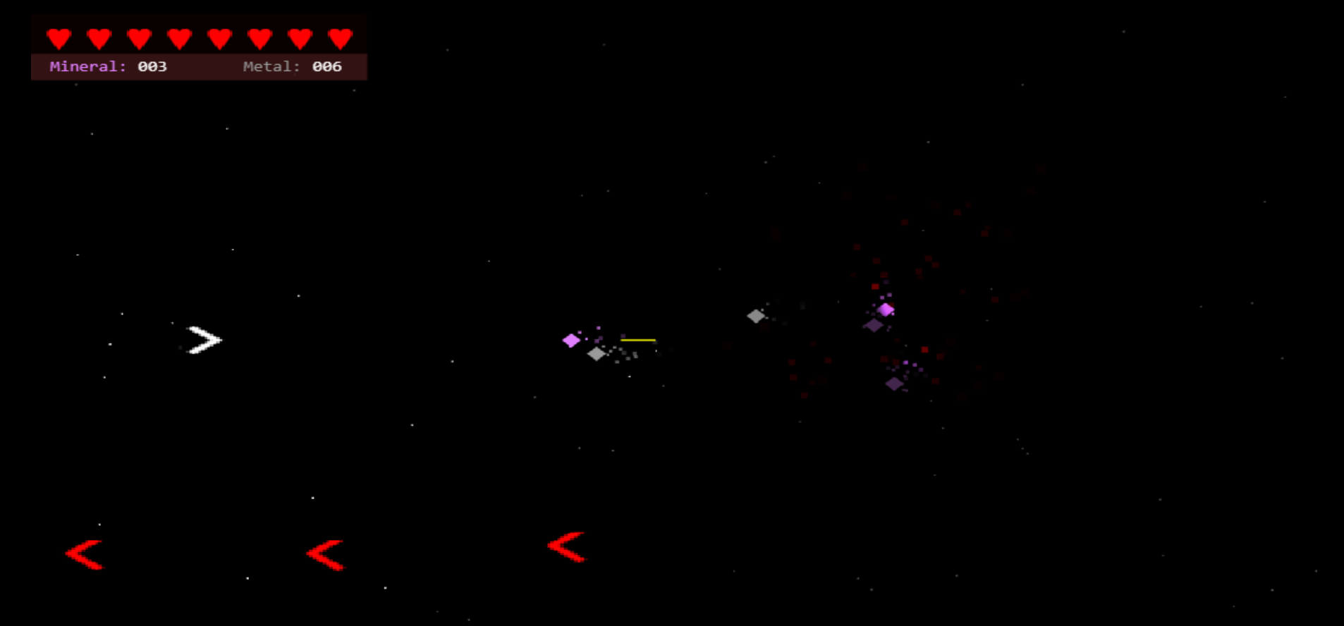 HTML Game Asciispace